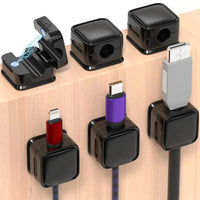 Magnetic Silicone Cable Management Clips