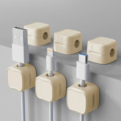 Magnetic Silicone Cable Management Clips